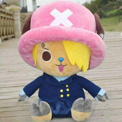 New ONE PIECE Sanji Chopper Plush Toy Doll Pink Stuffed Pillow Kids Favor Anime $11.88