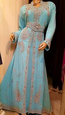 Sale African Dubai Kaftans Farasha Abaya Formal Women Wadding Gown 226 $83.98