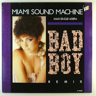 #ad #ad 12 quot; Maxi Miami Sound Machine Bad Boy Remix #C2488 Washed amp; Cleaned C $15.66