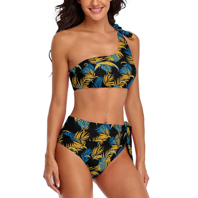 #ad 2pcs Women#x27;s Bikini Swimming Costume Suit Holiday Bikini San Diego Chargers $21.99