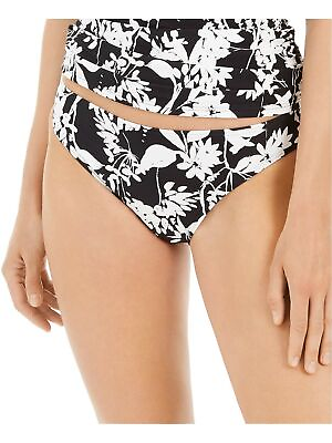#ad TOMMY HILFIGER Women#x27;s Black Bikini UV Protection Hipster Swimsuit Bottom S $2.54