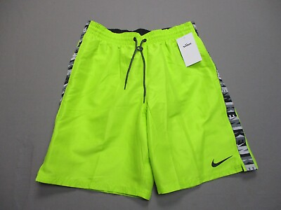 Nike Swimsuit Mens Medium Yellow Lightweight Beach Outdoors Casual Mesh NWT $12.49