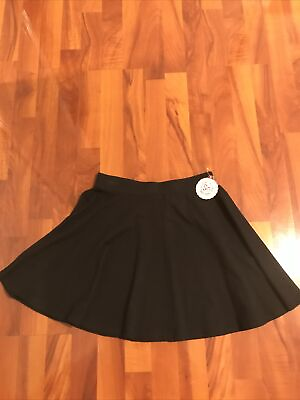 #ad New Kohls Young Woman Girl Black Short Skirt Women#x27;s Size Medium $10.00