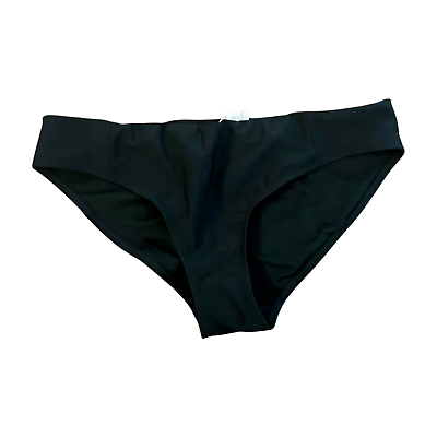 #ad Athleta Malibu Swim Boyshort Black Size M Bikini Bottom $9.99