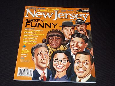 #ad 2005 DECEMBER NEW JERSEY MONTHLY MAGAZINE JERSEY IS FUNNY COVER L 17093 $39.99