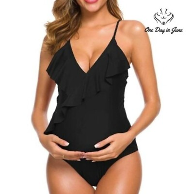 #ad Tempotrek V Neck Maternity One Piece Swimsuit Size XXL $25.00