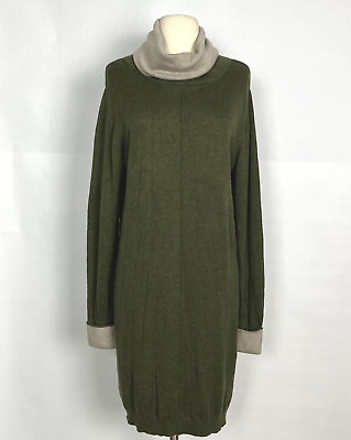 Sweater Dress by Philosophy Long Sleeve Gray Thin Knit Plus Dress EXTRA LARGE XL $29.00