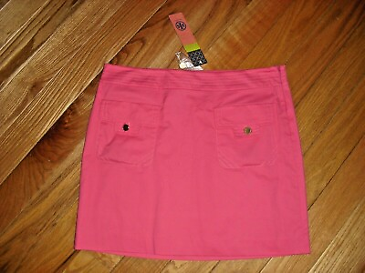 #ad PERER Skirt By Tory Burch NWT Beautiful amp; Comfortable LIPSTICK PINK SHORT SZ 10 $89.99