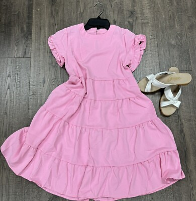 #ad #ad Girls Pink Dress $4.99