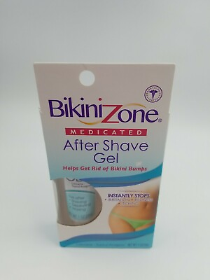 Bikini Zone Medicated After Shave Gel For Bikini Area Bumps HG49 $12.00