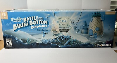 #ad Spongebob Battle For Bikini Bottom Rehydrated F.U.N. Edition For Nintendo Switch $129.90