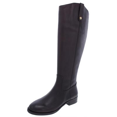 #ad INC Womens Fawne Brown Wide Calf Riding Boots Shoes 7 Wide CDW BHFO 3607 $38.99