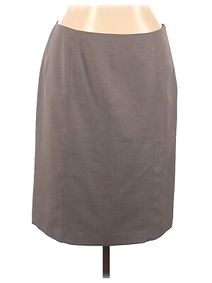 #ad Kasper Separates Work Wear Pencil Skirt Plus Size 16 Grey Gray Lined $10.96