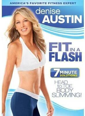 #ad Denise Austin: Fit in a Flash DVD By Denise Austin VERY GOOD $5.91