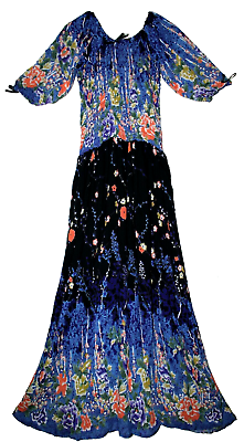 One Size For S To L Dress For Women Ethnic Retro Vestir Hippie Gypsy Boho $22.99