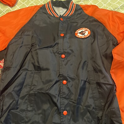 Vintage Sears Baltimore Oriole Jacket Boys XL 18 20 $49.99