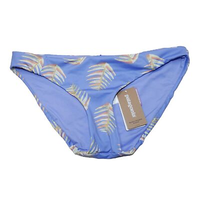 #ad Patagonia Sunamee Full Coverage Bikini Bottoms Palms Of My Heart Size S $23.20