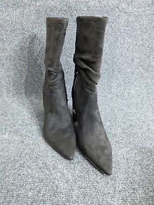 Black Suede Boots $49.99