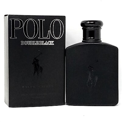 #ad Polo Double Black by Ralph Lauren 4.2oz Men#x27;s EDT Intense Aroma Sealed $48.99