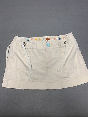 American Eagle Outfitters Skirt Womens 14 White Casual Outdoors Ladies $26.00