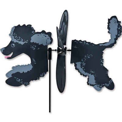 #ad #ad Poodle Black Garden Wind Spinners $24.99