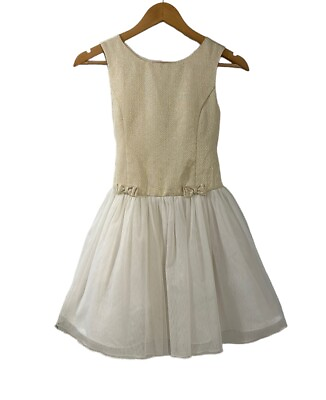 #ad Jona Michelle Dress Girls Holiday Formal Dress Size 8 Youth Fancy Wedding $15.01