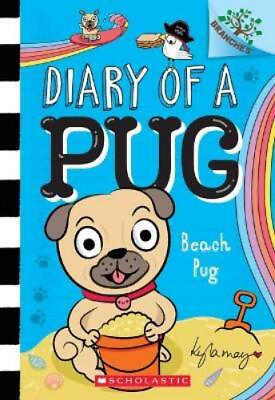 #ad #ad Kyla May Beach Pug: A Branches Book Diary of a Pug #10 Paperback $8.88
