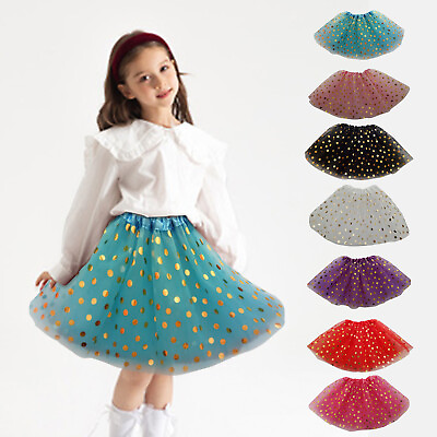 #ad #ad Kids Toddler Baby Girls Spring Summer Floral Cotton Skirts Party Festival Skirt $6.28