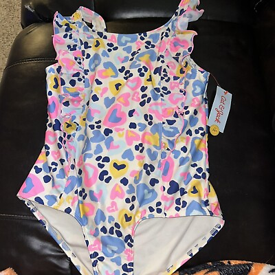 Cat and Jack One Piece Girls Swimsuit NWT Size XL Plus 14 16 $10.00