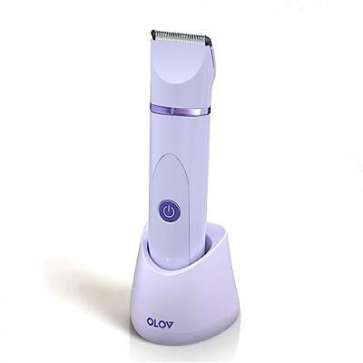 #ad Bikini Trimmer for Women Wet Dry Electric Body Shaver Groomer Replaceable ... $45.57