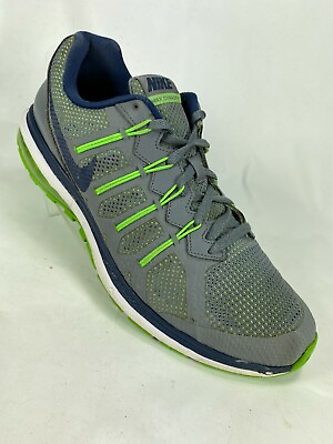 Nike Air Max Dynasty Mens Lace Up Running Shoes Gray Green Size US 10 816747 006 $35.99