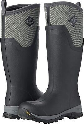 Muck Boots Womens Arctic Ice Tall AGAT Black Waterproof Insulated Neoprene Boot $99.99
