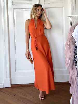 #ad Summer Dresses for Women V Neck Sleeveless Fashion Sexy Backless Dress Elegant $32.82