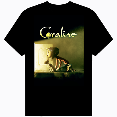 Coraline Movie T Shirt Cotton Tee Summer For Men All Size S To 4XL YI30 $18.04