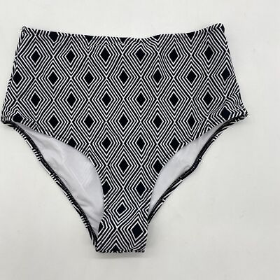 Women#x27;s Scalloped Trim in The Moment Bikini CUPSHE Underwear Size Medium $9.25