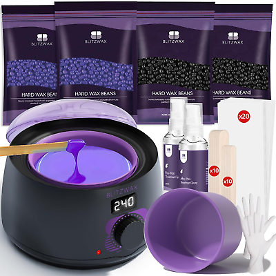 #ad Waxing Kit for Women Men Digital Wax Kit Suitable for Sensitive Skin Brazilian $71.99