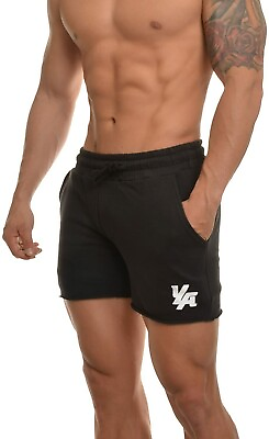 YoungLA Men#x27;s Bodybuilding French Terry Gym Workout Shorts 102 Size XL $17.99