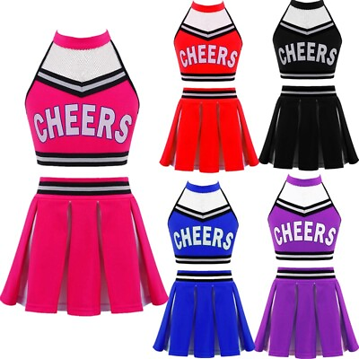 #ad Kids Girls Sets Themed Costume Tutu Outfits Mini Dress Up Sports Costumes Gift $16.73