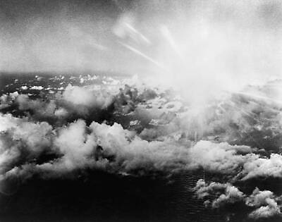 #ad Atomic Blast At Bikini Atoll 1946 Old Photo AU $9.00