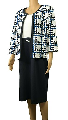 NEW w Tag Studio One New York Womens Dress Suit SIZE 16 39quot; LENGTH $108 MSRP $65.95