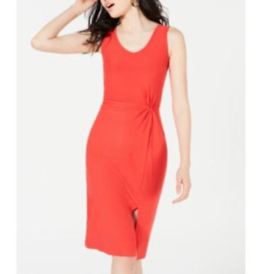 #ad #ad Womens Dress Size S Ultra Flirt Juniors Knot Front Midi $14.86