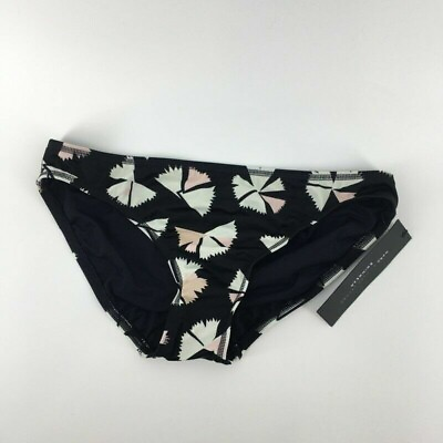 #ad New Marc Jacobs Womens Small Bikini Swim Bottom Multicolor Geometric Black $19.99