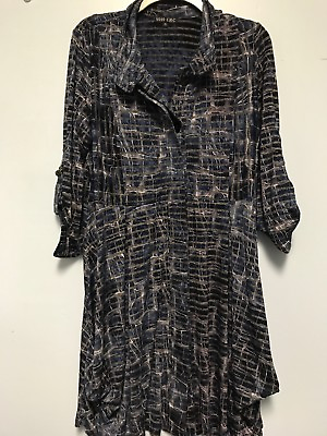 #ad Boho Chic Dress Size Small Cool Design $15.00