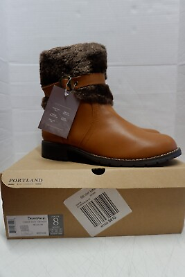 Bearpaw Women#x27;s Timber Faux Fur Winter Boots Size 8M Tan $21.95