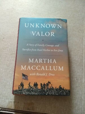 #ad #ad Unknown Valor by Martha MacCallum Hardback Book New $14.75