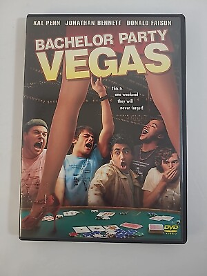 #ad #ad Bachelor Party Vegas DVD 2005 Kal Penn Jonathan Bennett Donald Faison Ships Free $8.99