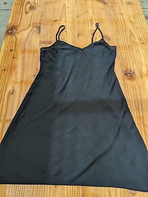 #ad Womens black dress sz l $19.98