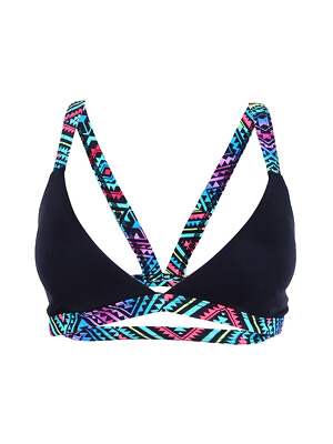 Sundazed Women#x27;s Gia Strappy Bikini Top XS Black $7.99