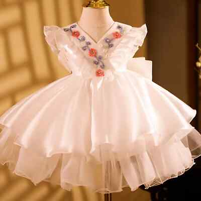 #ad Baby Lolita Princess Ball Gown Wedding Birthday Baptism Party Dresses For Girls $52.42