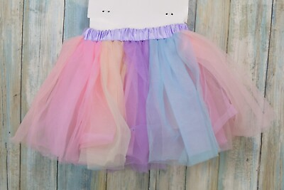 #ad Cat amp; Jack Toddlers Girls Multi Color Tutu Rainbow Skirt $6.98